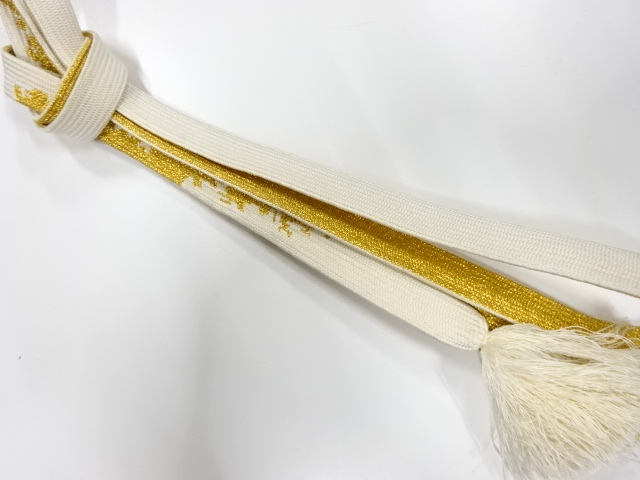 正絹　手組帯締め